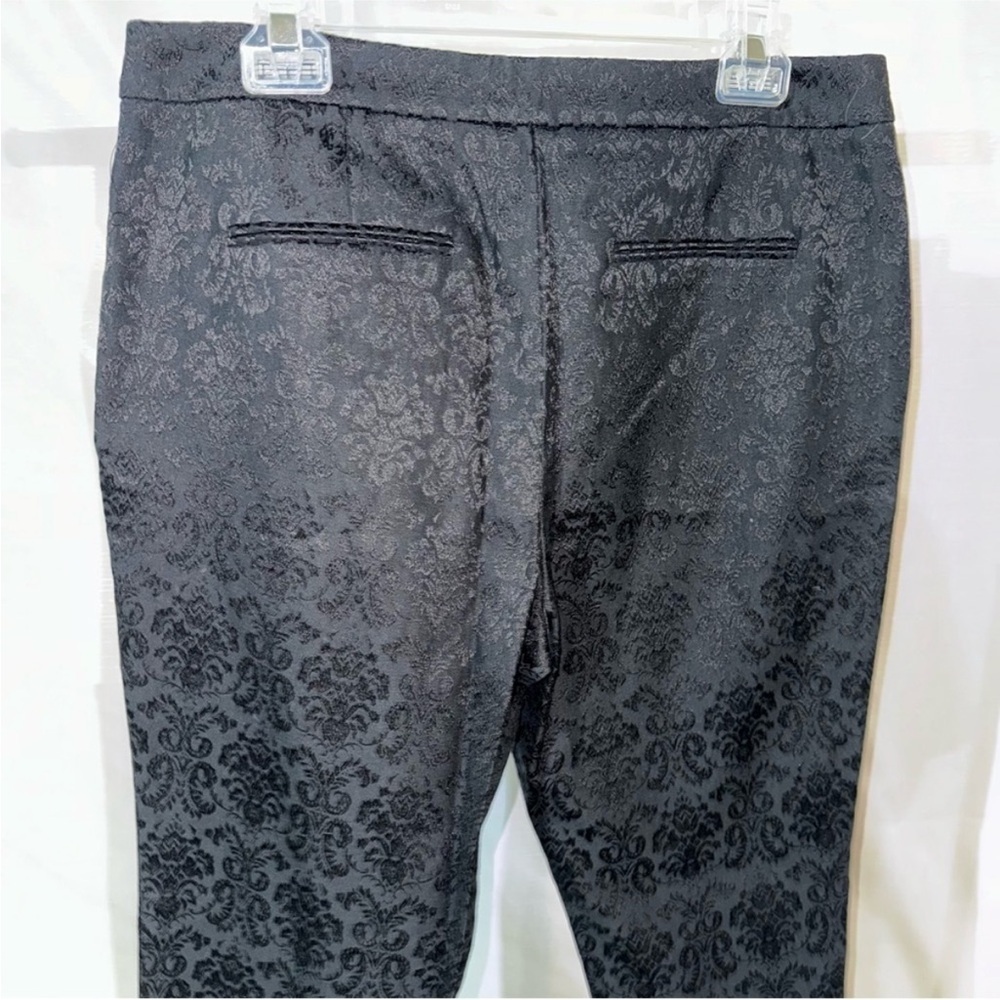 Dana Buchman Black Textured Trousers - Picture 5 of 5
